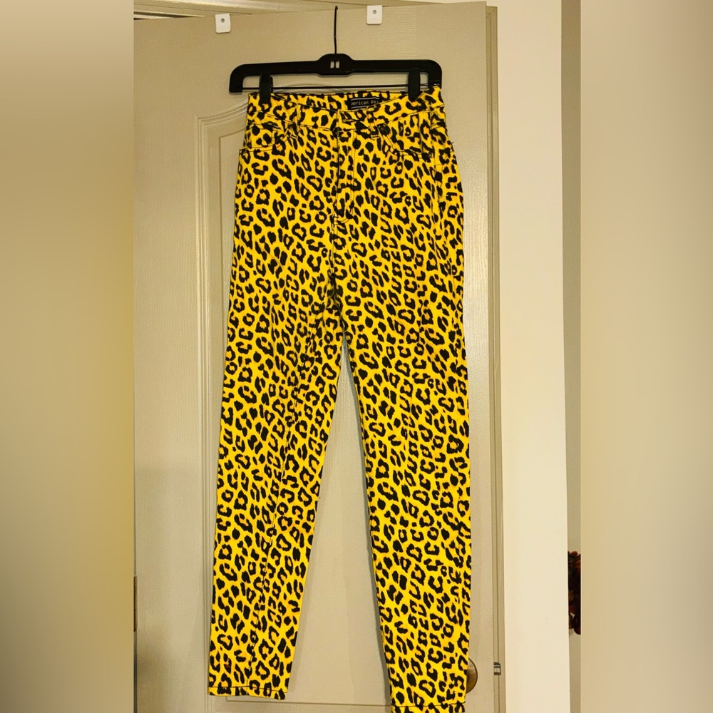 cheetah print pants